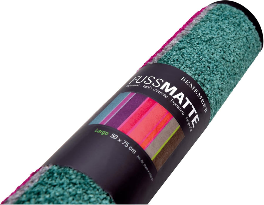 Remember Large Multi-coloured Doormat