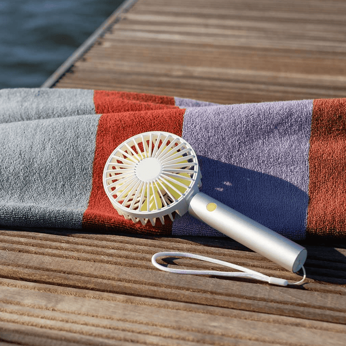 Remember Portable Fan Flow In Silver