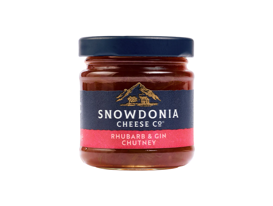 Snowdonia Cheese Company Rhubarb and Gin Chutney 114g