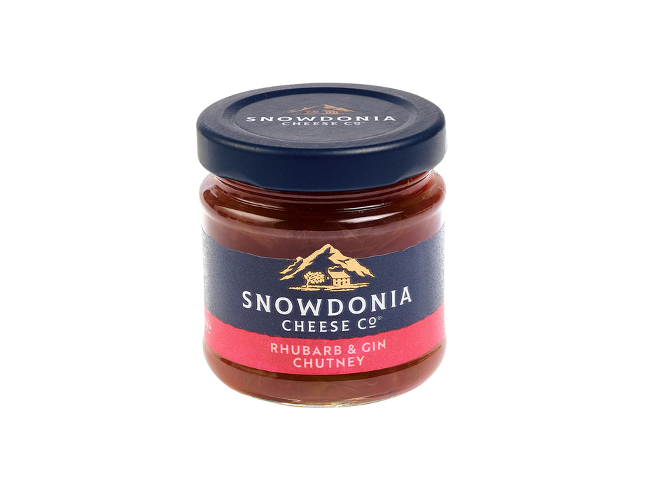 Snowdonia Cheese Company Rhubarb and Gin Chutney 114g