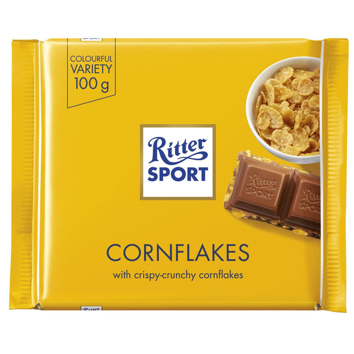 Ritter Sport Milk Chocolate Cornflakes Bar