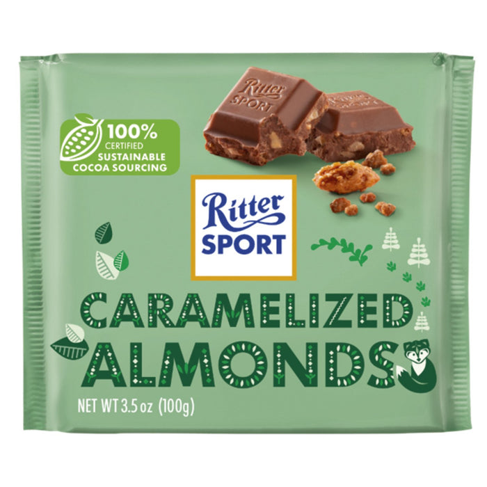 Ritter Sport Caramelised Almond Biscuit Bar