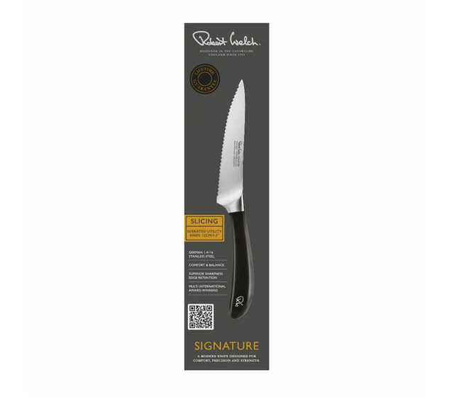 Robert Welch Signature Serrated Utility Knife 12cm