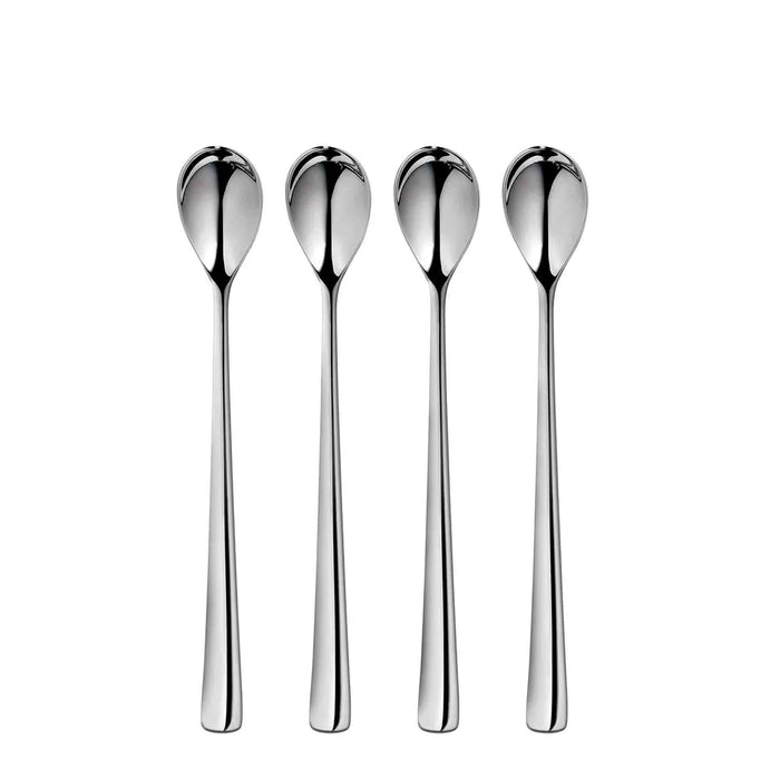 Robert Welch Malvern Bright Long Handled Spoon Set Of 4