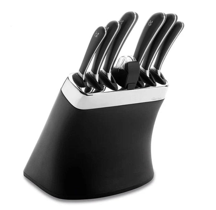 Robert Welch Signature Knife Block Set with Sharpener