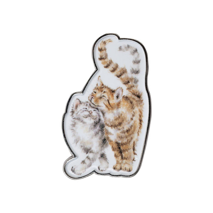 Wrendale 'Feline Good' Cat Pin Badge