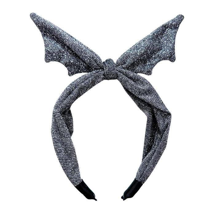 Rockahula Halloween Shimmer Bat Tie Headband