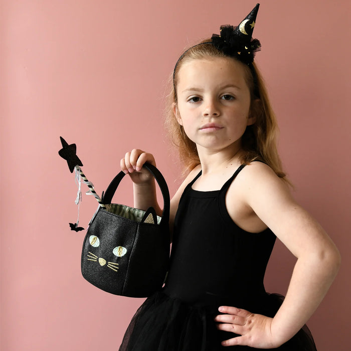 Rockahula Black Cat Bucket Bag