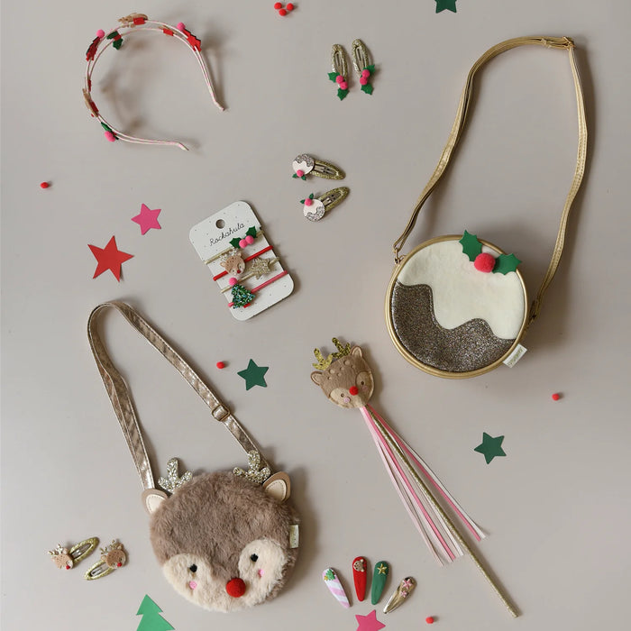 Rockahula  Christmas Pudding Clips