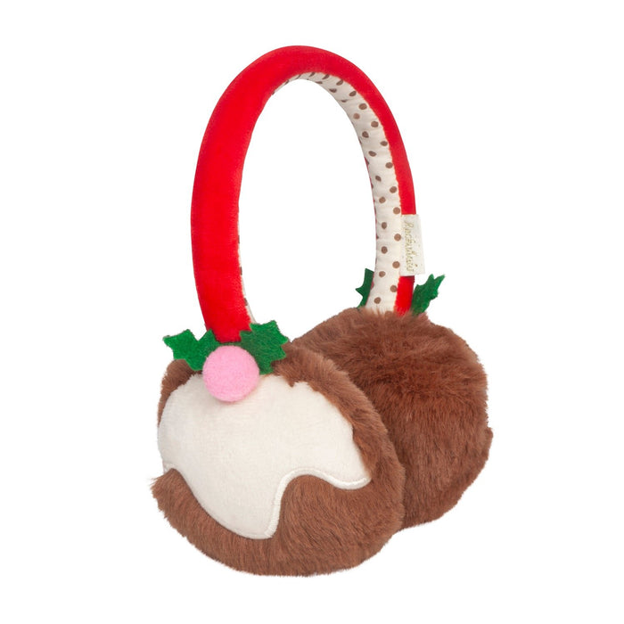 Rockahula Christmas Pudding Earmuffs
