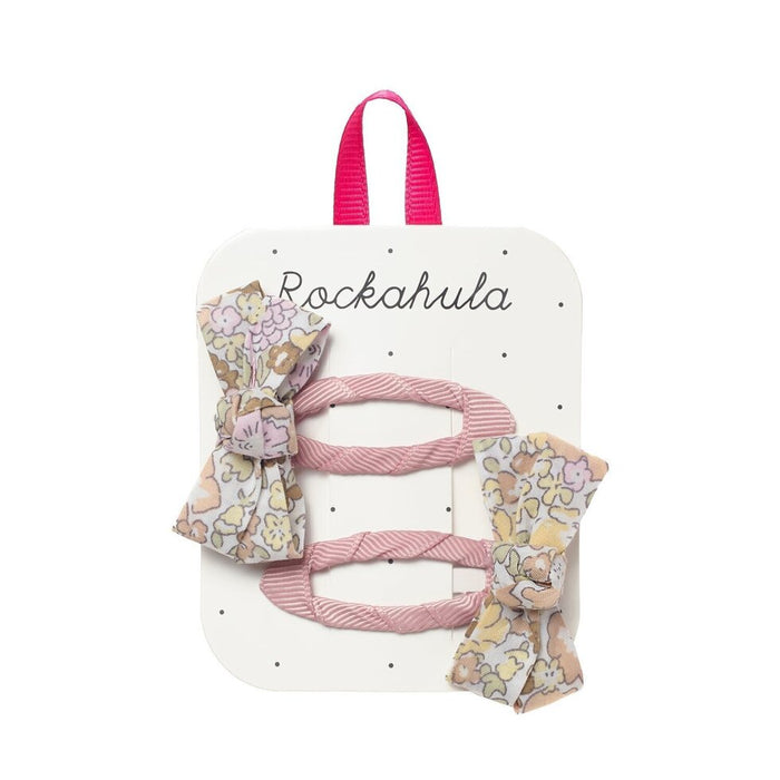 Rockahula Fairytale Floral Twisty Bow Clips