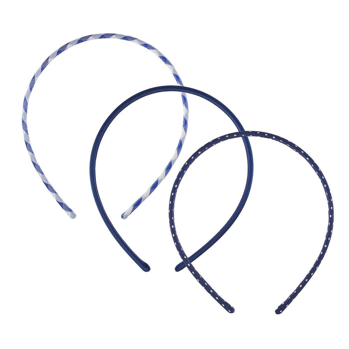 Rockahula School 3 Pack Headbands Blue