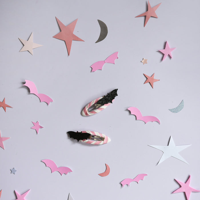 Rockahula Glitter Bat Clips
