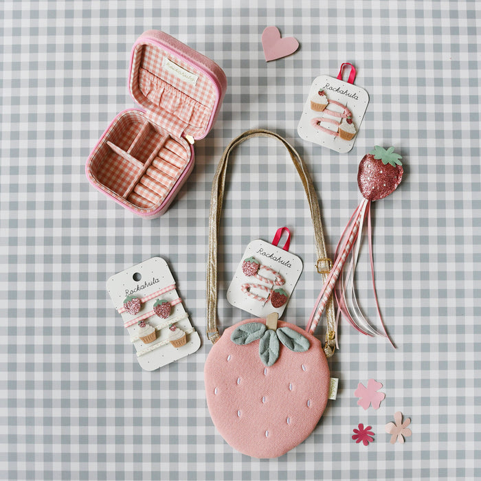 Rockahula Sweet Strawberry Square Jewellery Box