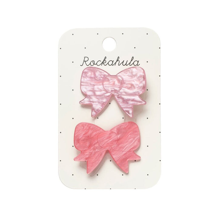 Rockahula Pretty In Pink Acetate Bow Clips