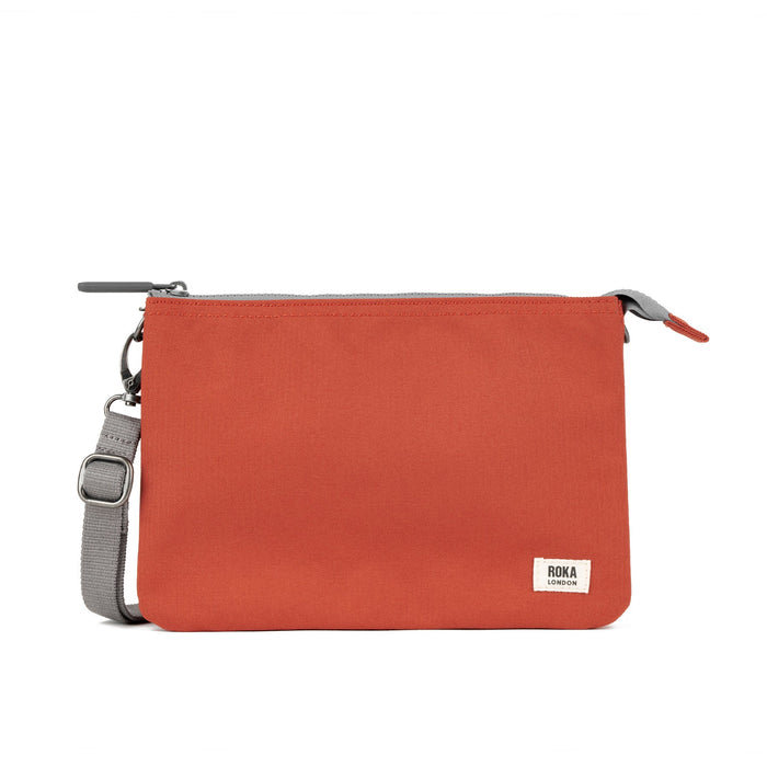 ROKA Carnaby Crossbody XL Roolbos Canvas Bag