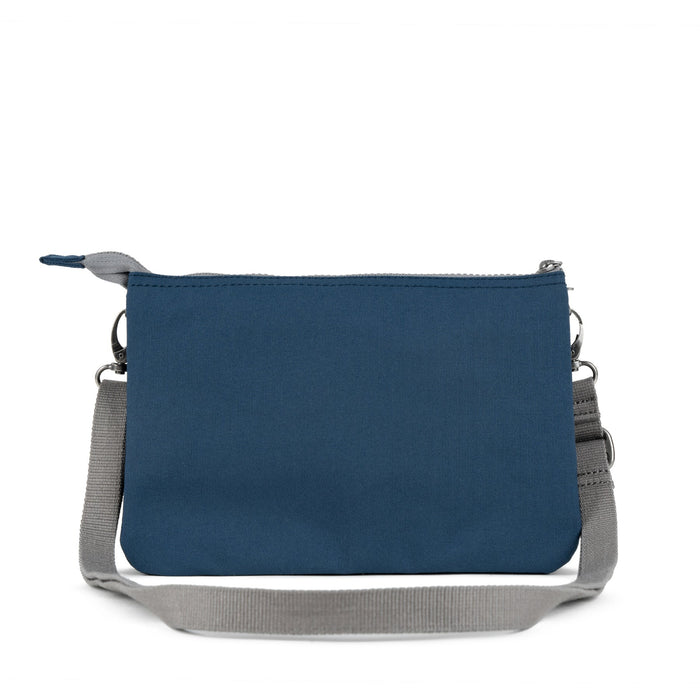 ROKA Carnaby Crossbody XL Deep Blue Canvas Bag