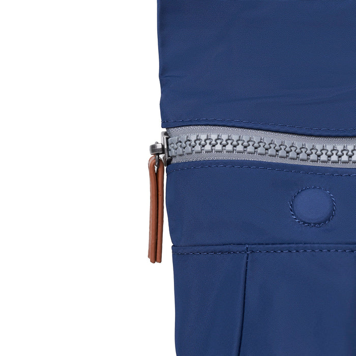 ROKA Bags Canfield Roll Top Backpack in Crisp Blue