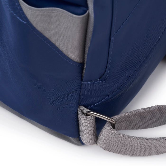 ROKA Bags Canfield Roll Top Backpack in Crisp Blue
