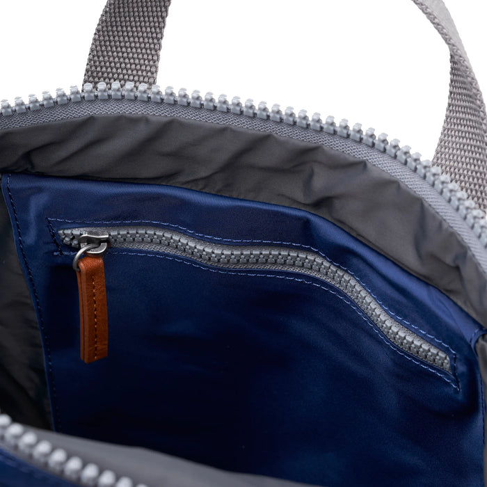 ROKA Bags Canfield Roll Top Backpack in Crisp Blue