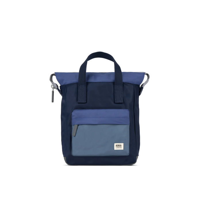 ROKA Bantry B Canvas Indigo Tonal Small Backpack
