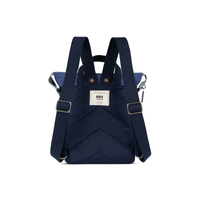 ROKA Bantry B Canvas Indigo Tonal Small Backpack