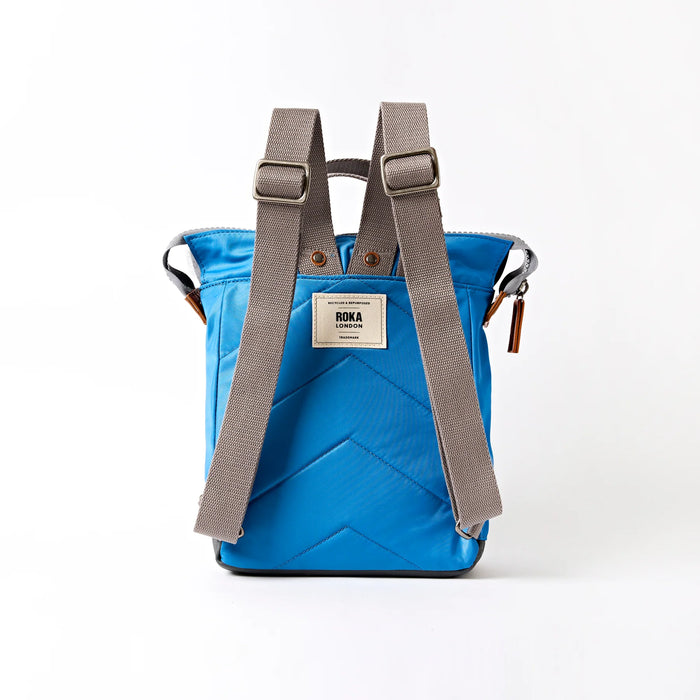 ROKA Bantry B Canvas Malibu Blue Small Backpack