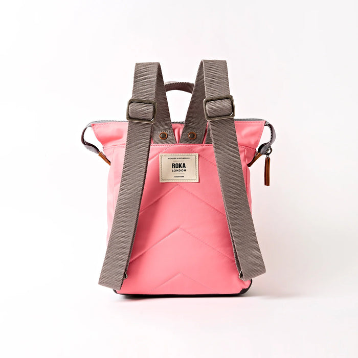 ROKA Bantry B Canvas Pink Lemonade Small Backpack