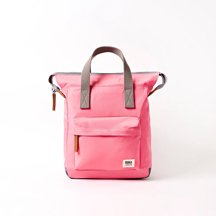 ROKA Bantry B Canvas Pink Lemonade Small Backpack