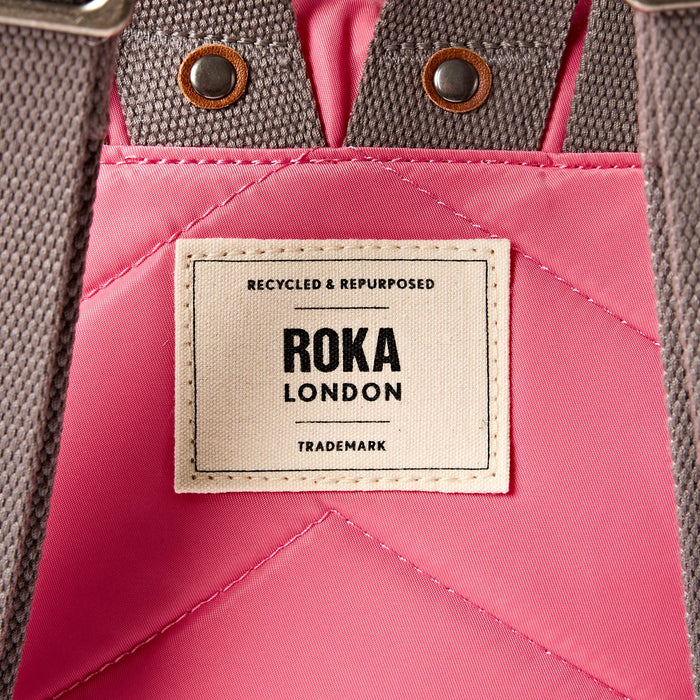 ROKA Bantry B Canvas Pink Lemonade Small Backpack