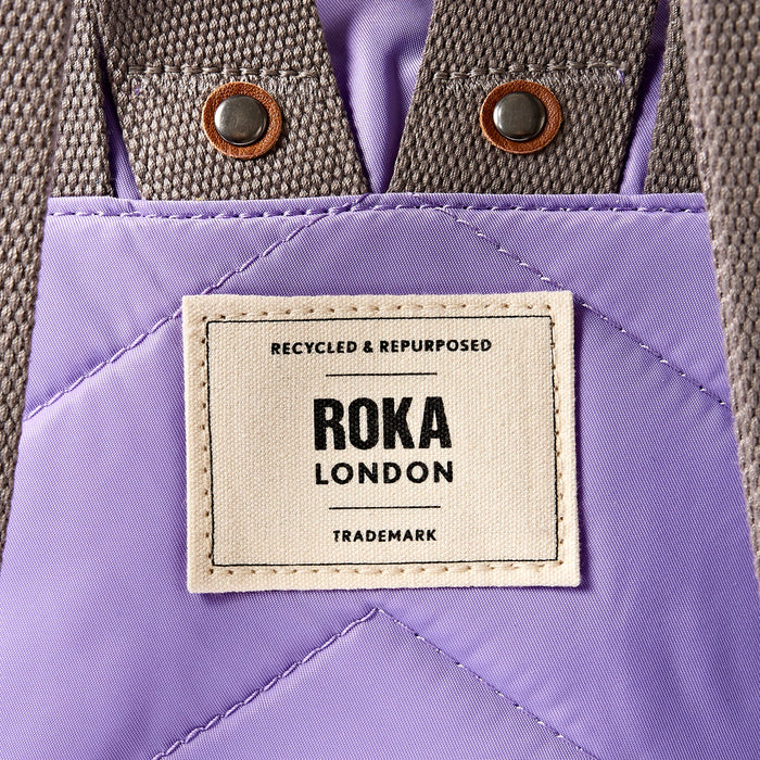 ROKA Bantry B Canvas Thistle Bloom Small Backpack