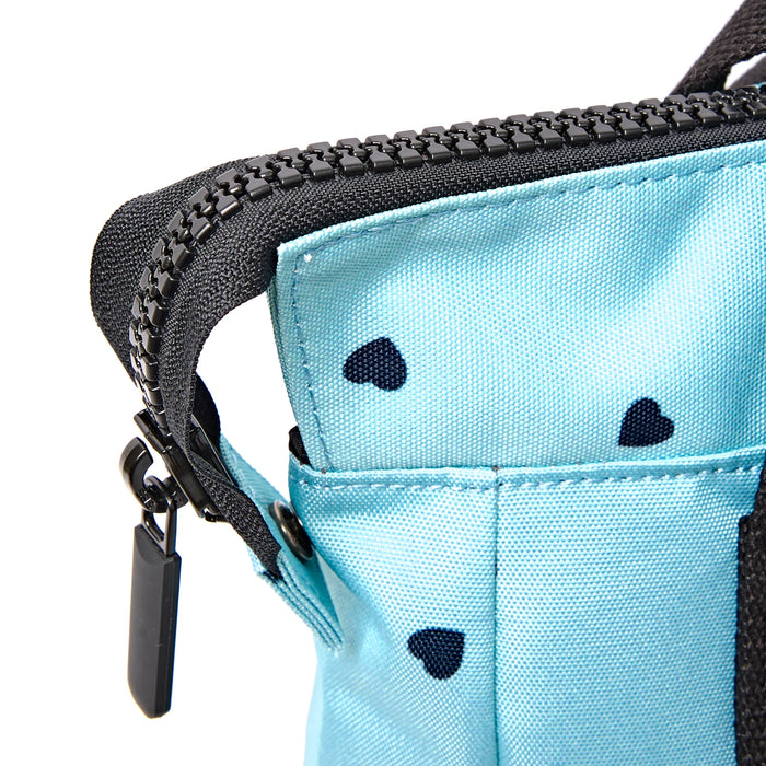 ROKA Bantry B Canvas Heart Print Small Backpack