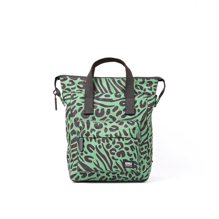 ROKA Bantry B Canvas Mixed Animal Artichoke Small Backpack