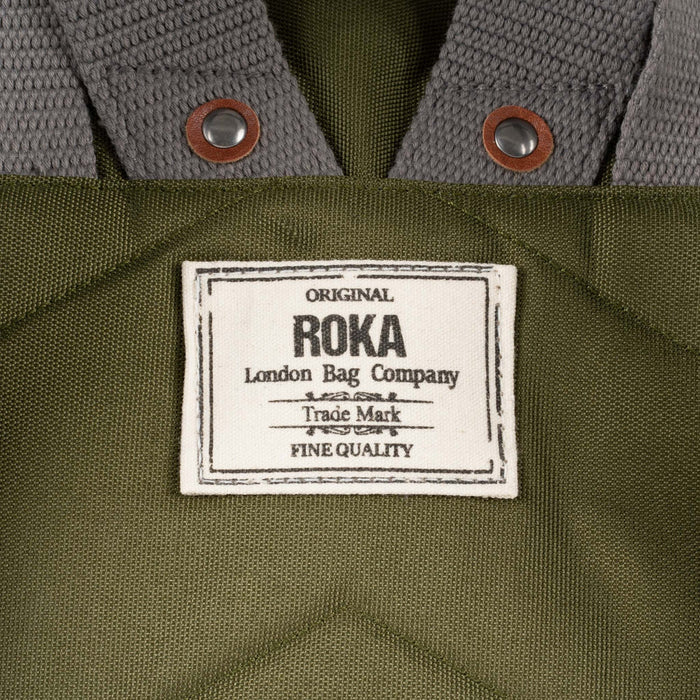 ROKA Bantry B Granite Recycled Canvas Bag