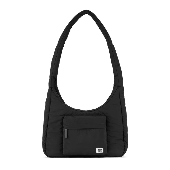 ROKA Belsize Black Taslon Crossbody Bag