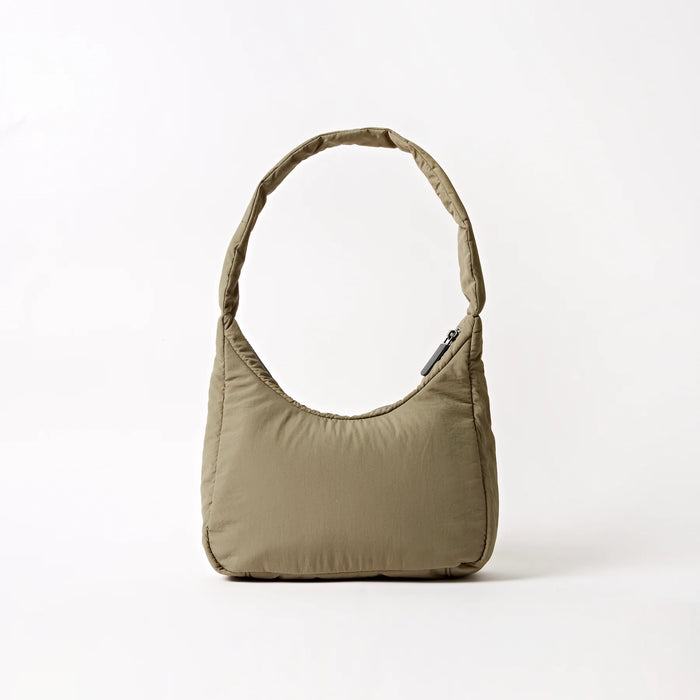 ROKA Belsize Taupe Crossbody Taslon Handbag