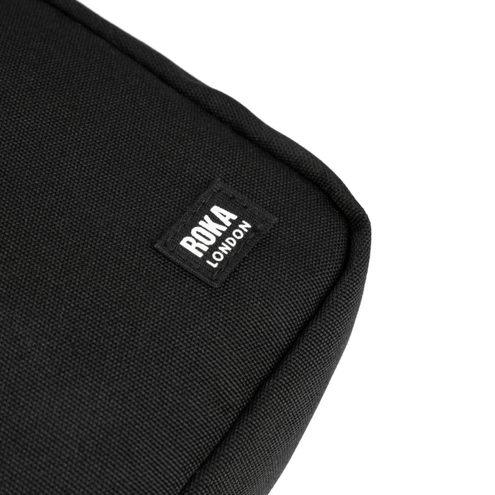 ROKA Bond Ash Recycled Canvas Pocket Crossbody Bag