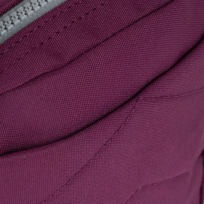 ROKA Bond Cherry Lacquer Recycled Canvas Pocket Crossbody Bag