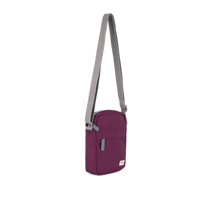 ROKA Bond Cherry Lacquer Recycled Canvas Pocket Crossbody Bag