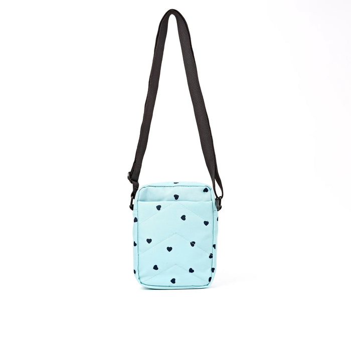 ROKA Bond Pocket Crossbody Bag in Heart Print