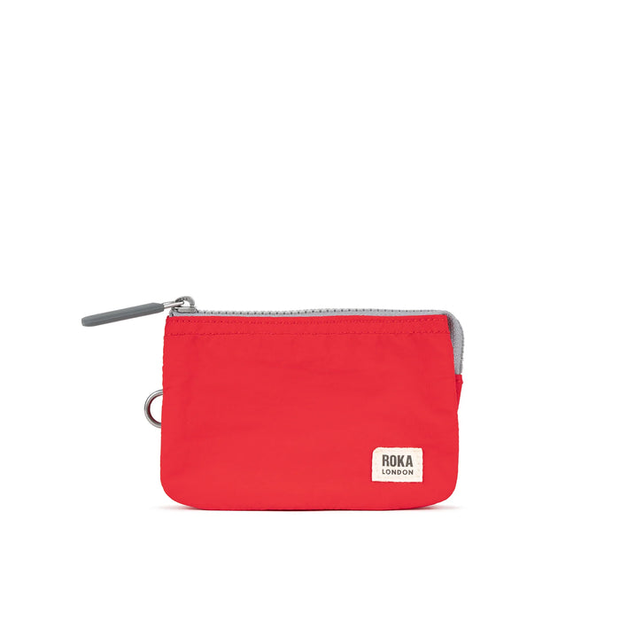 ROKA Carnaby Purse Cranberry Recycled Nylon