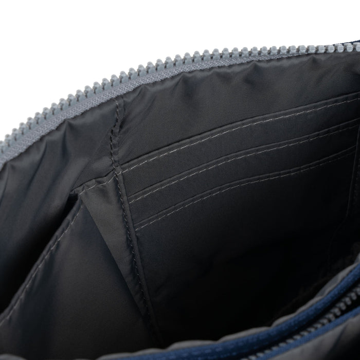 ROKA Carnaby Crossbody Crisp Blue Recycled Canvas