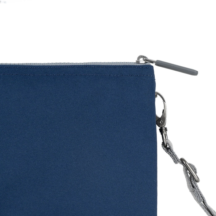 ROKA Carnaby Crossbody Crisp Blue Recycled Canvas