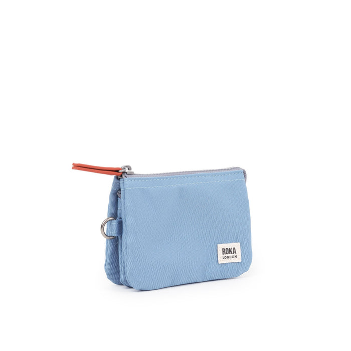 ROKA Carnaby Crossbody Retro Blue Recycled Canvas