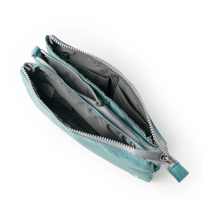 ROKA Carnaby Crossbody Sage Recycled Canvas