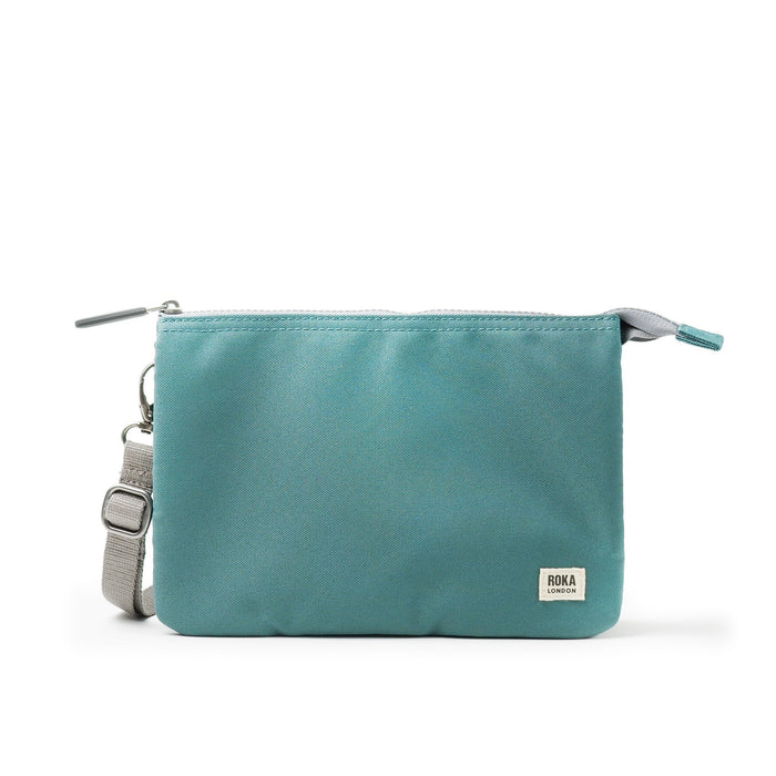 ROKA Carnaby Crossbody Sage Recycled Canvas