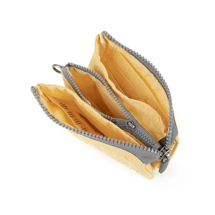 ROKA Carnaby Champagne Recycled Canvas Wallet