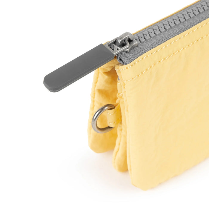 ROKA Carnaby Champagne Recycled Canvas Wallet