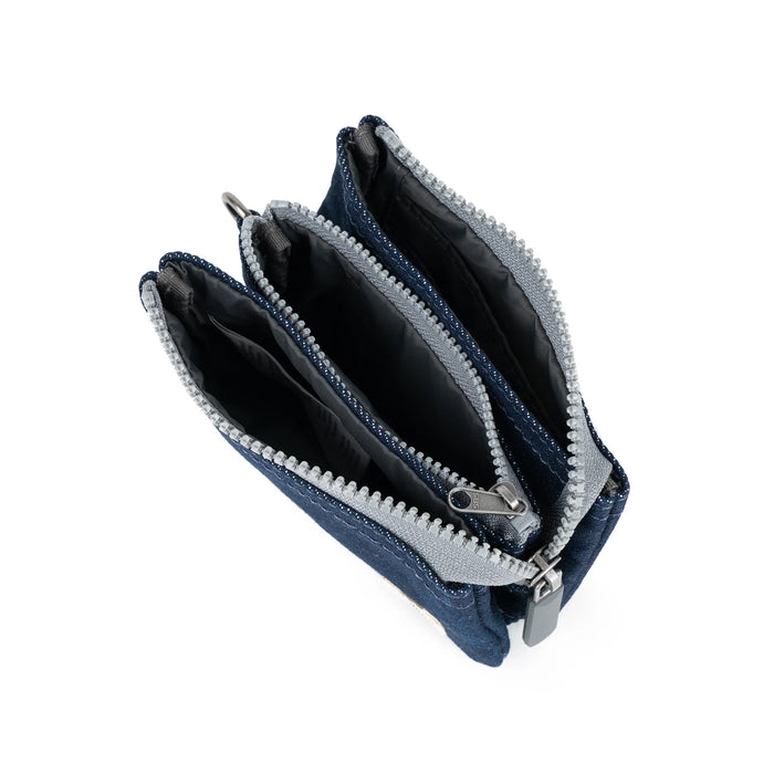 ROKA Carnaby Wallet in Dark Denim