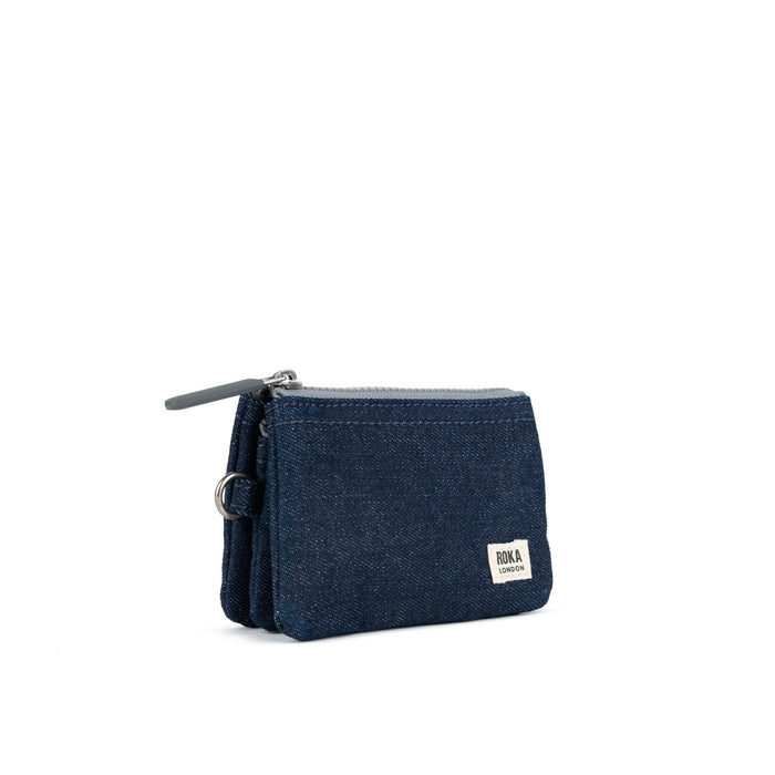 ROKA Carnaby Wallet in Dark Denim